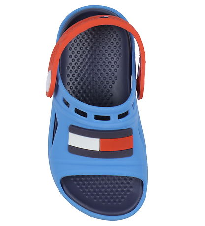Tommy Hilfiger Sandaalit - Mukava - Sky Blue/Punainen