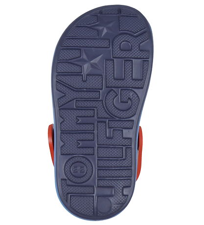 Tommy Hilfiger Sandaalit - Mukava - Sky Blue/Punainen