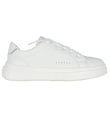 Calvin Klein Skor - Låg söt Lace-Up - Off White/Silver