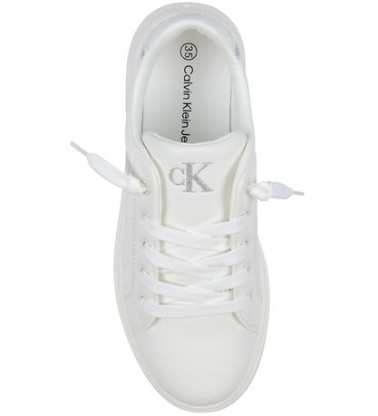 Calvin Klein Shoes - Low Cute Lace-Up - Off White/Silver