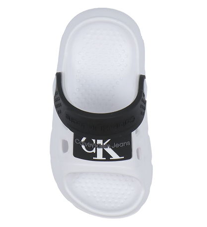 Sandales Calvin Klein - Confortable - Blanc/Noir