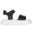 Sandales Calvin Klein - Velcro - Noir/Argent
