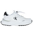 Calvin Klein Skor - Low Cut Lace-Up - Vit/Svart
