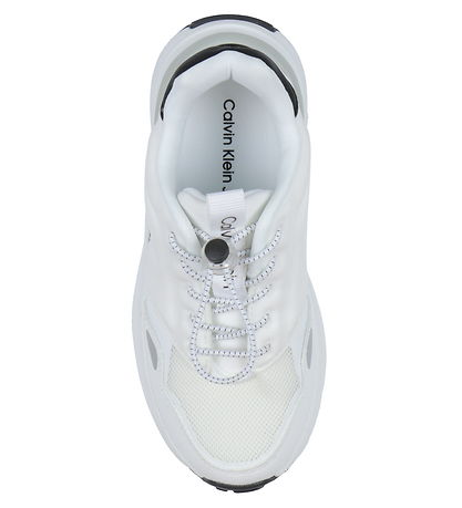 Calvin Klein Schoenen - Low Cut Lace-Up - Wit/Zwart Calvin Klein Schoenen - Low Cut Lace-Up - Wit/Zwart