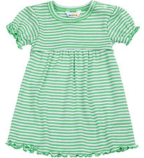 Joha Dress - Rib - Wool/Silk - Green Joha Dress - Rib - Wool/Silk - Green