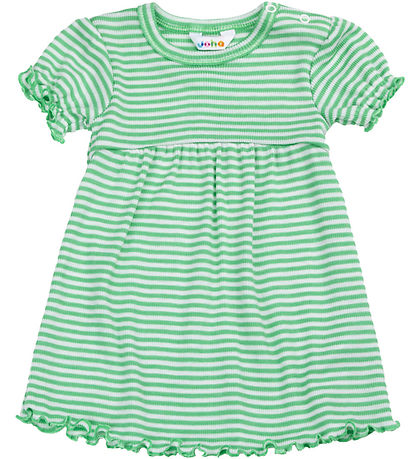 Joha Dress - Rib - Wool/Silk - Green Joha Dress - Rib - Wool/Silk - Green