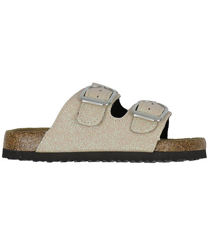 Name It Sandals - NkfFlora - Cloud Dancer/Small Glitter