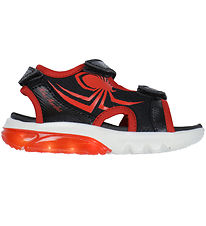 Geox Sandals w. Light - Ciberdron - Black/Red Geox Sandals w. Light - Ciberdron - Black/Red