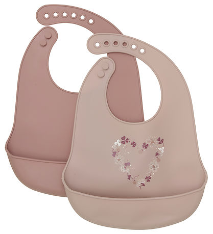 CeLaVi Bib - 2-Pack - Silicone - Burlwood CeLaVi Bib - 2-Pack - Silicone - Burlwood