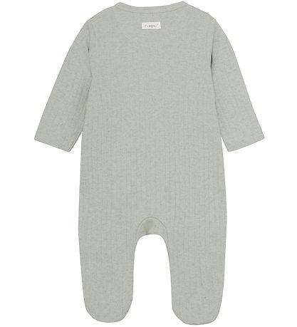 Fixoni Jumpsuit M/f - Rib - Desert Sage Melange