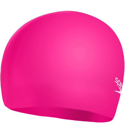 Speedo Swim Cap - Plain Junior - Silicone - Pink