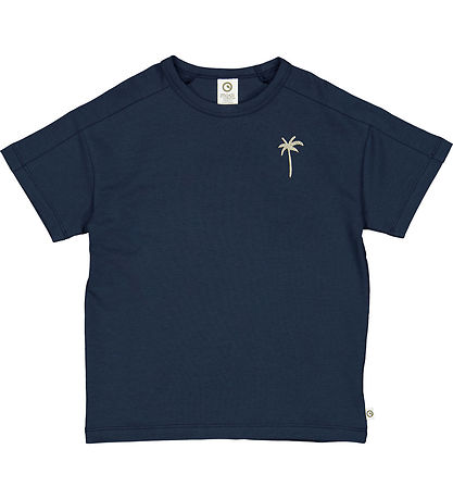 Müsli T-skjorte - Palm - Natt Blue