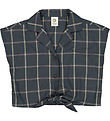 Müsli Shirt - Check Crop - Night Blue/Cashmere Müsli Shirt - Check Crop - Night Blue/Cashmere