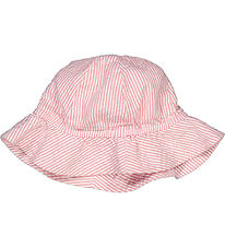 Müsli Sun Hat - Seersucker - Conditioner Cream/Bubblegum Müsli Sun Hat - Seersucker - Conditioner Cream/Bubblegum