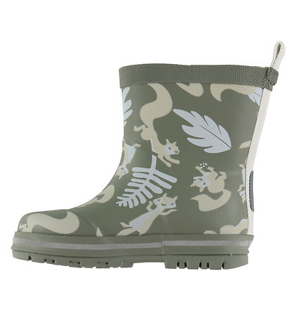 Reima Rubber Boots - Taika 2.0 - Green w. Print