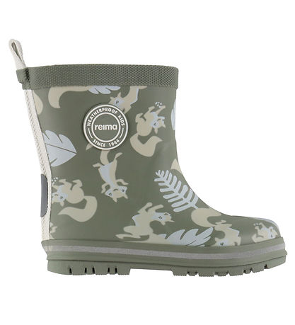 Reima Rubber Boots - Taika 2.0 - Green w. Print