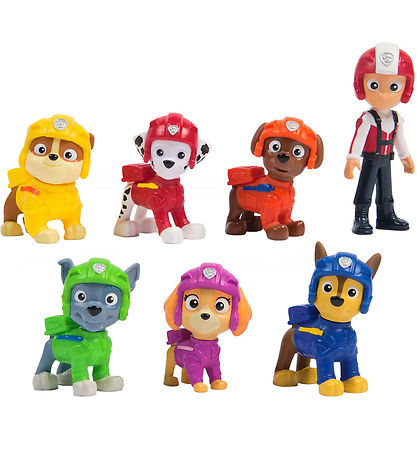 Paw Patrol Toy Figures - 7 pcs - Air Rescue Paw Patrol Toy Figures - 7 pcs - Air Rescue
