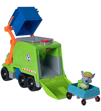 Paw Patrol Truck - Rocky Chrush N' Roll Recycling Truck