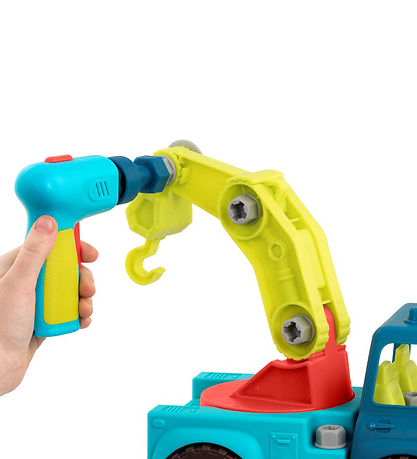 B. toys Car - Happy Cruisers - Take-Apart Crane - 31 Parts B. toys Car - Happy Cruisers - Take-Apart Crane - 31 Parts
