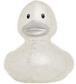 Canard en Caoutchouc- Glitter Argent  Canard en Caoutchouc- Glitter Argent
