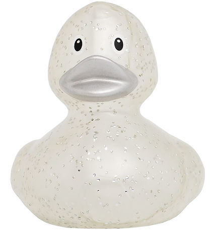 Badeente - Glitter Silber Badeente - Glitter Silber