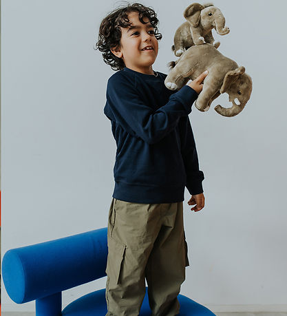 Bon Ton Toys Knuffel - 18 cm - WWF Afrikaans Elephant - Grijs Bon Ton Toys Knuffel - 18 cm - WWF Afrikaans Elephant - Grijs