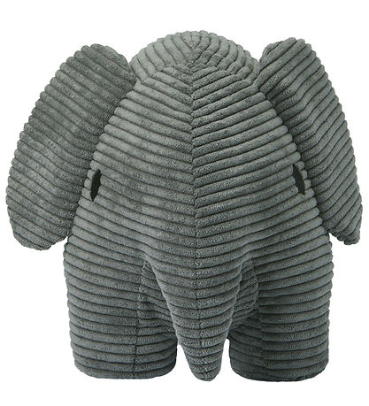 Bon Ton Toys Knuffel - 19 cm - Elephant Corduroy - Grijs