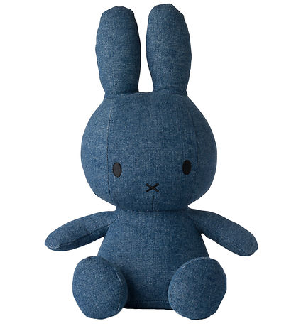 Peluche Bon Ton Toys - 33 cm - Miffy Sitting - Mid Lavage Denim Peluche Bon Ton Toys - 33 cm - Miffy Sitting - Mid Lavage Denim