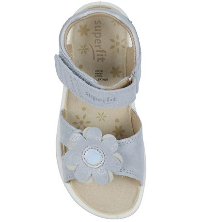 Superfit Sandaalit - Sparkle - Vaaleansininen/Hopea
