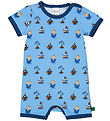 Freds World Summer Romper - Pirate - All Blue/Papaya/Navy Freds World Summer Romper - Pirate - All Blue/Papaya/Navy