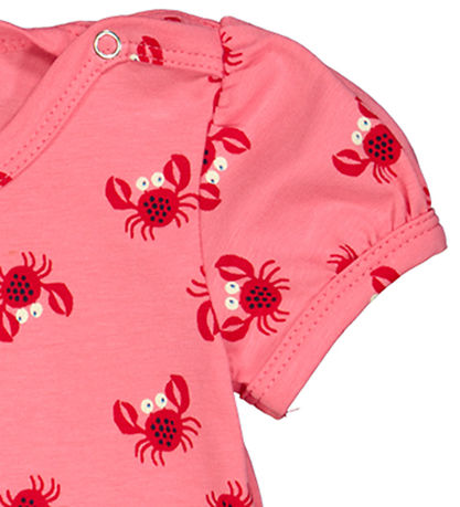 Freds World Bodysuit l/s - Crab Puff - Pink/Red/Navy Freds World Bodysuit l/s - Crab Puff - Pink/Red/Navy