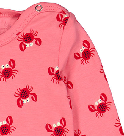 Freds World Bodysuit l/s - Pink/Red/Navy