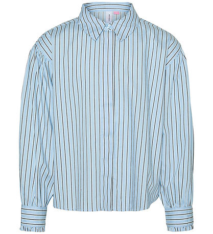 Vero Moda Girl Hemd - VmPinnys - Luftig Blue/Neue Schürze