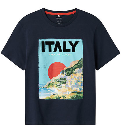 Name It Stuttermabolur - NkmFamma - Dökkblátt Blazer