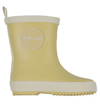 Pom Pom Rubber Boots - Dusty Yellow Pom Pom Rubber Boots - Dusty Yellow