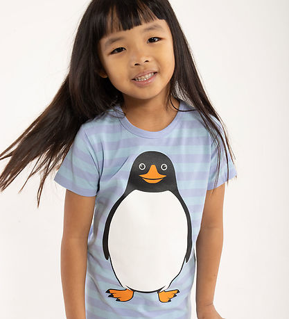 ANIMAUX T-Shirt - AnimalGrowl - Lilas/Baby Blue Pingouin