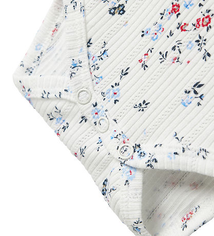 Name It Bodysuit l/s - Rib - NbfFiline - Cloud Dancer