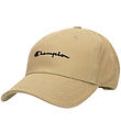 Champion Cap - Baseball - Beige w. Logo