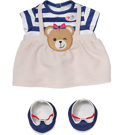 Baby Born Poppenkleding - Knuffel Kleding Jurk - 43 cm