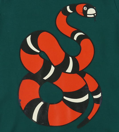 DYR-Cph T-shirt - Animal Growl - Tee Green Snake