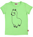 ANIMALS T-shirt - AnimalHide - Bright Green Lama Buddy ANIMALS T-shirt - AnimalHide - Bright Green Lama Buddy