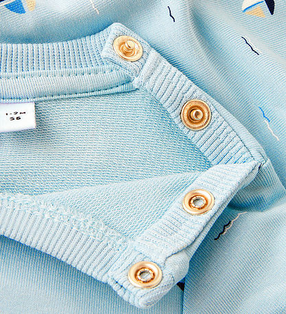 Sweat-shirt Name It - NbmFris - Céleste Blue
