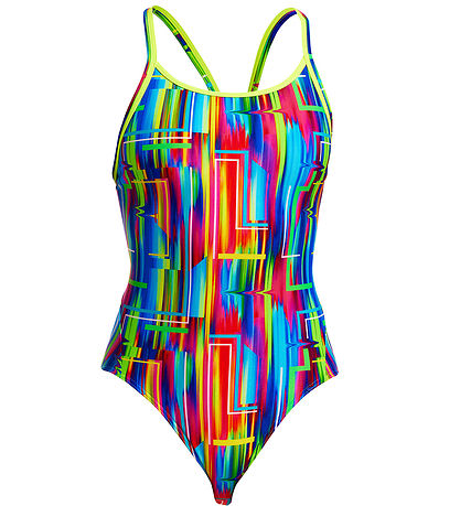 Funkita Badeanzug – Diamantrücken – UV50+ – Der Glitch