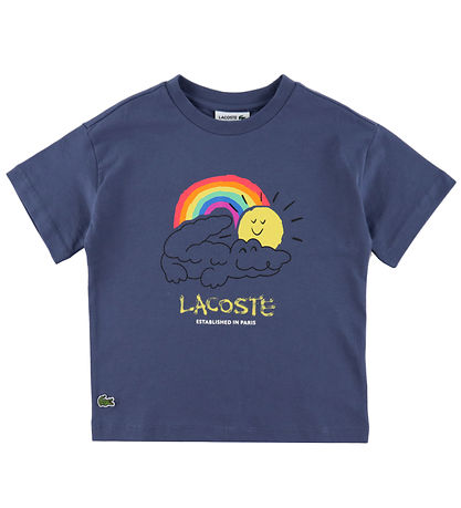 Lacoste T-shirt - Violet w. Print