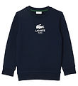 Lacoste Sweatshirt - Blue Marine w. Logo Lacoste Sweatshirt - Blue Marine w. Logo