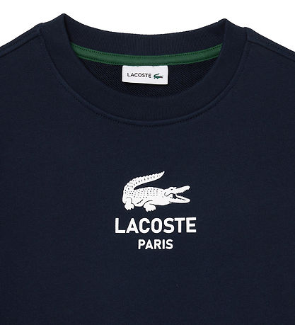 Sweat-shirt Lacoste - Blue Marine av. Logo Sweat-shirt Lacoste - Blue Marine av. Logo