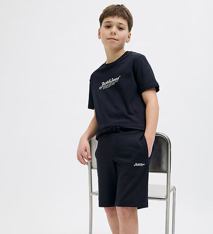 Jack & Jones Collegeshortsit - JpstGordon - Sky Kuvateksti