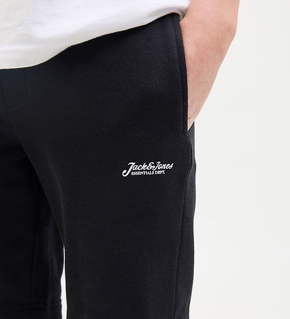 Jack & Jones 스웨트 반바지 - JpstGordon - 블랙