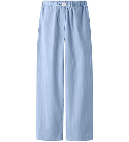 Pantalon LMTD - NlfHelles - Popeline - Heather/White Alysse