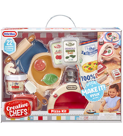 Little Tikes Leikkiruoka - Luovat kokit - 22 Osaa - Pizzasetti Little Tikes Leikkiruoka - Luovat kokit - 22 Osaa - Pizzasetti